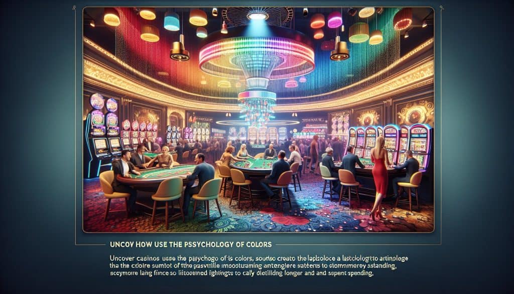 Kako casino koristi psihologiju boja i zvuka za privlačenje igrača