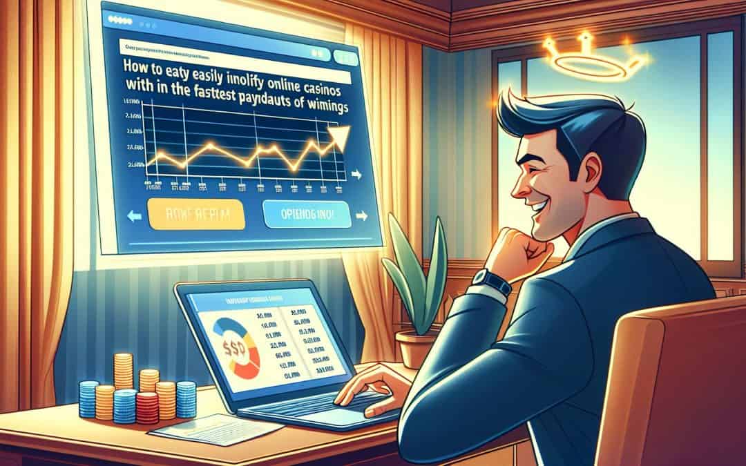 Kako prepoznati online casino z najhitrejšimi dvigi