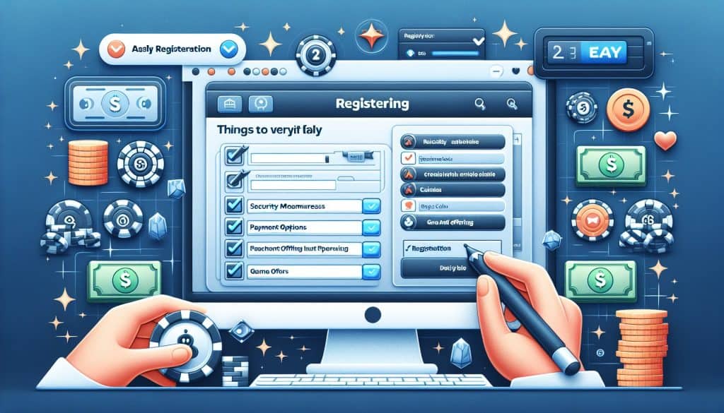 Kako se registrirati u online casino i što treba provjeriti?