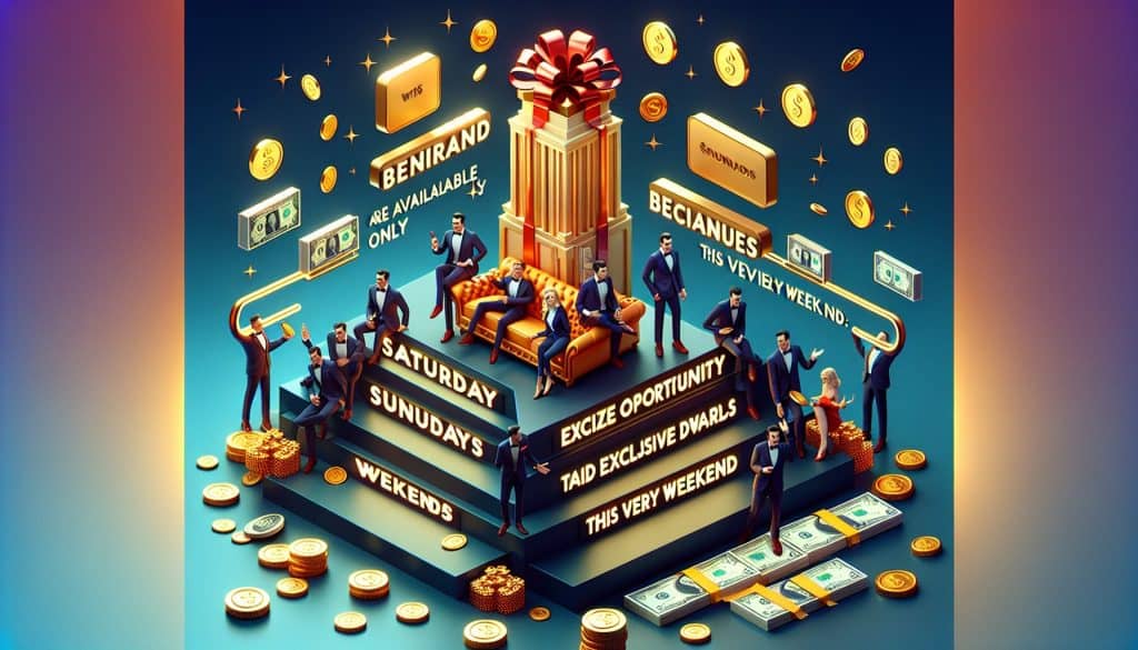 Bonusi koji se aktiviraju samo vikendom