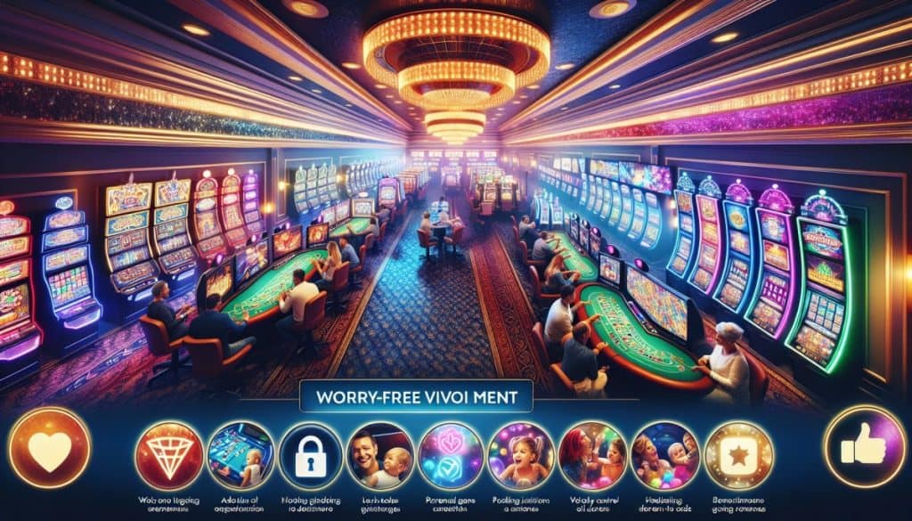 Kazina koja omogućuju igranje s roditeljskim nadzorom