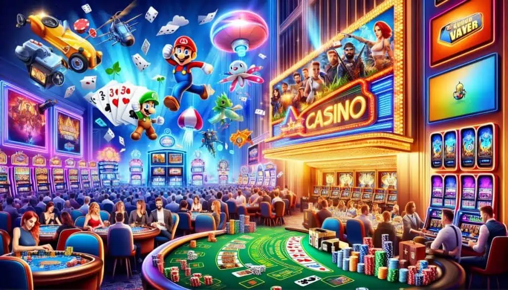Casino igre koje koriste elemente videoigara Casino igre koje koriste elemente videoigara