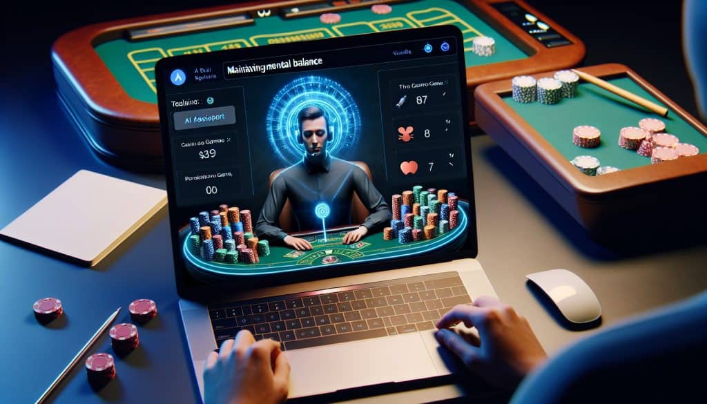 Casino koji nudi AI asistenta za mentalni balans igrača